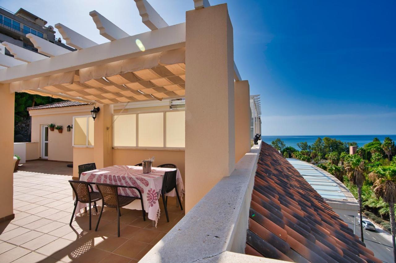 Apartamento Estrella Del Mar 100M De La Playa 2 Terrazas Garage Benalmádena Kültér fotó