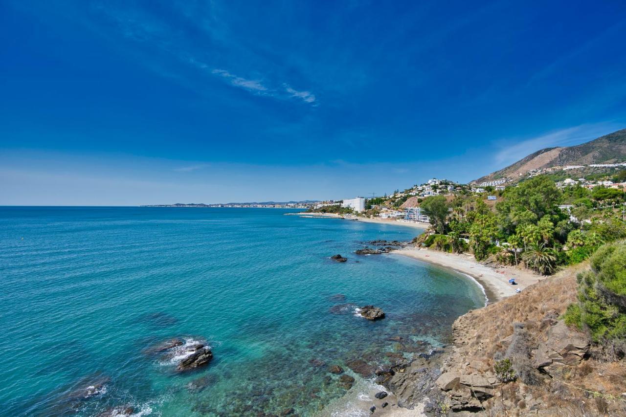 Apartamento Estrella Del Mar 100M De La Playa 2 Terrazas Garage Benalmádena Kültér fotó