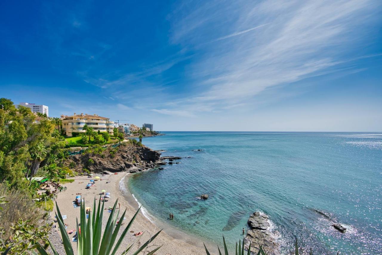Apartamento Estrella Del Mar 100M De La Playa 2 Terrazas Garage Benalmádena Kültér fotó